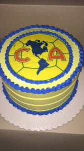 Pastel Logo Del America Futbol Mexicano Pastel Del America Logo Del America Pasteles