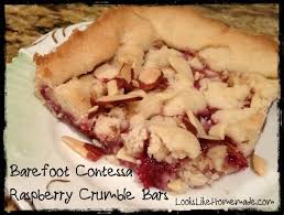 Raspberry Crumble Bars Ina Garten Barefoot Contessa Style Recipe Raspberry Crumble Bars Crumble Bars Raspberry Crumble