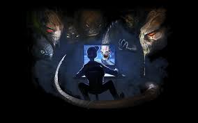 Find games tagged creepy like saiko no sutoka, the interview, find yourself, nonzero, the baby in yellow on itch.io, the indie game hosting marketplace. Hd Wallpaper Computer Screen Creature Creepy Digital Art Gamer Pc Gaming Wallpaper Flare
