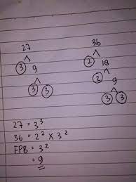 Check spelling or type a new query. Faktor Fpb Dari 27 Dan 36 Dengan Pohon Faktor Brainly Co Id