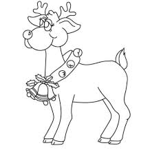 Winter color pages to print. 30 Free Reindeer Coloring Pages Printable