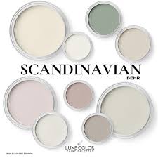 Scandinavian Color Palette From Behr