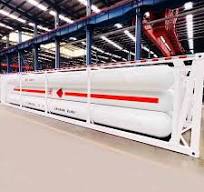 Transport CNG by Tanker CNG Tube Skid 20FT Type 2 200L CNG Skids Storage  Tank Gas Cylinder 4-Tube Cascade 3000L Jumbo Cylinder