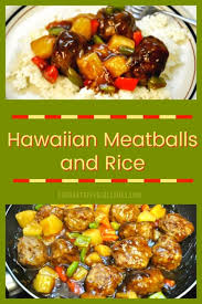 You Ll Love Hawaiian Meatballs And Rice Ground Beef Meatballs With Pineapple Red And Green Bell Peppe In 2020 Meatballs And Rice Hawaiian Meatballs Sweet Meatballs