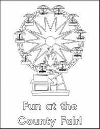 Worksheets county fair coloring page. Scavenger Hunts For Kids And Coloring Pages Simply Full Of Delight