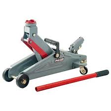 Pro Lift Grey Hydraulic Floor Jack 2 Ton Capacity Floor Jack Lifted Cars Hydraulic