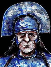 Anthony hopkins was born on december 31, 1937, in margam, wales, to muriel anne (yeats) and richard arthur hopkins, a baker. Anthony Hopkins As Titus Andronicus Colour Caricature Beruhmte Kunstdrucke Fur Deine Wand