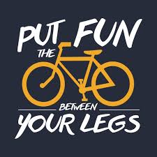 Check Out This Awesome Put The Fun Between Your Legs Design On Teepublic Zitate Zum Thema Fahrradfahren Fahrrad Zitate Fahrrad