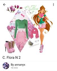 Oin the winx club with this flora doll; Real Casual Flora Winx Club Amino
