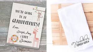 Buy now i love these signs, they are so fun and you can get a picture of each grandkid to clip on. 13 Thoughtful Gifts For New And Expecting Grandparents