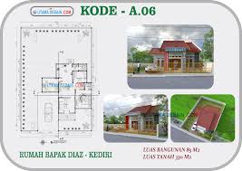 10 desain rumah minimalis 2021 yang murah untuk dibangun. Kode A 06 Desain Rumah Minimalis 1 Lantai Bpk Diaz Di Kediri
