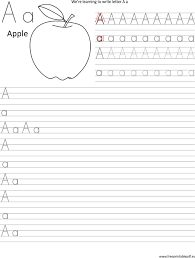 > improve handwriting by downloading cursive writing templates. Writing Letter A A Worksheets Pdf Free Printable Pdf