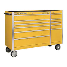 56 In Double Bank Roller Cabinet Yellow