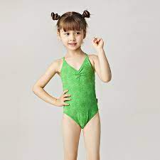 Shop the latest + 50% off your 1st order! Cute Girls One Piece Swimming Suit Kids Texture Swimwear Bathing Suit Swimsuit Costume Wish