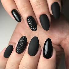 Black Decorated Nails 25 Best Ideas In 2020 Black Nail Designs Black Acrylic Nail Designs Black Acrylic Nails