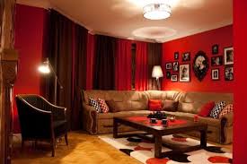 For a red living room decor idea, create a sense of comfort by painting the walls red but leaving the ceiling white. Red Themed Living Room Decor Ideas Architecture Design Facebook