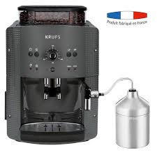 Buy Krups Yy4451fd Automatic Coffee Machine With Essential Bean Grinder With Milk Frother Pressure 15 Bars Gray At Affordable Prices Free Shipping Real Reviews With Photos Joom