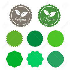 Sticker design template featuring pop culture graphics. Vegan Stickers Design Template Set Royalty Free Cliparts Vectors And Stock Illustration Image 97193560