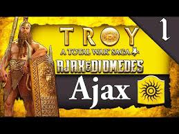 Ajax was a hero in greek mythology, son of king telamon of salamis and periboea. Ajax The Great Troy Total War Saga Ajax Campaign Gameplay 1 Youtube