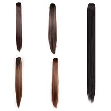 23 13 26 Off الفرح والجمال 26 الاصطناعية النساء مخلب على ذيل حصان دبابيس داخل وصلات الشعر ا Clip In Hair Extensions Wigs Hair Extensions Hair Extensions