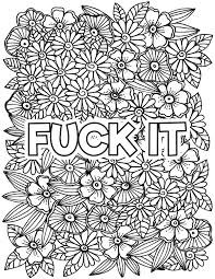 39+ cuss word coloring pages printable for printing and coloring. Adult Swear Word Coloring Pages Etsy