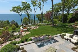 If you decide on a gas fire pit, the location of. Hill Landscaping Original And Creative Ideas For Sloping Gardens