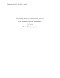 In writing an academic paper in apa format, you have to use an 8.5 x 11 inch paper and make sure that it has a 1 inch margin on all sides. Http Wmich Edu Sites Default Files Attachments U273 2018 Apa 20correct 20paper 20rev 2010 02 2018 Pdf