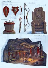 Creating Viking Universe Artworks By Quentin Marsollier Environment Concept Art Concept Art World Concept Art Drawing