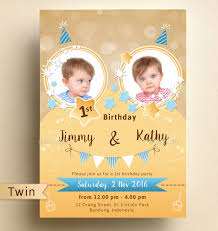 Birthday party invitation text message best party ideas from invitation messages for birthday these many pictures of invitation messages for birthday party list may become your inspiration and invitation messages for party party invitation wording let us see some of the samples of. Free 10 Double Birthday Party Invitation Designs Examples In Psd Ai Eps Vector Examples