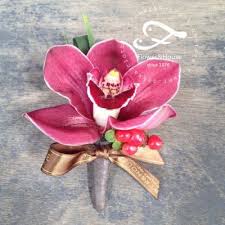 h07 主婚人胸花 長輩胸花 新郎胸花 開會胸花 台北自取 flower house花藝之家 yahoo奇摩拍賣 orchid boutonniere flower corsage orchids