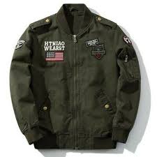 Military Men S Jackets Bomber Casual Air Force Coats Army Cotton Pilot Jackets Ebay In 2020 Mens Jackets Casual Bomber Air Force Jacket