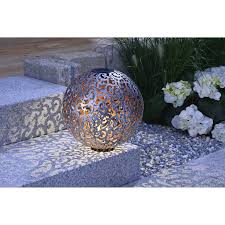 Kealive led solarleuchten garten, solarleuchte mit erdspieß, lampe garten durchmesser 30 cm, solarkugel marla mit 8 farben 2 led lampen, wasserdicht ip67, geeignet für garten, hof usw. Dekorative Solarkugel