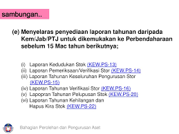 Kew ps 10 borang verifikasi stor doc. 1 Pekeliling Perbendaharaan 1pp Bil 1 Tahun 2013 Ppt Download