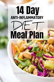 2 Week Anti Inflammatory Meal Plan Breakfast Lunch And Dinner Recipes Word From The Bird Anti Inflammatory Diet Meal Plan Anti Inflammatory Diet Recipes Detox Meal Plan