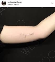 Imagen Relacionada Bts Tattoos Tattoos Love Yourself Tattoo