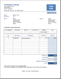 Ms Excel Consignment Invoice Template Excel Invoice Templates