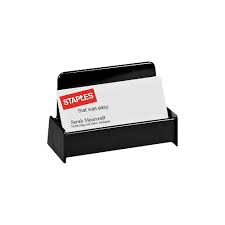 Looking for a thoughtful and useful business gift for a loved one, friend or colleague? Staples Black Plastic Desk Collection Recycled Business Card Holder 812290 Walmart Com Walmart Com