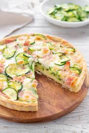 Lavate e sbucciate le zucchine, tagliatele in piccoli pezzi la mozzarella e il prosciutto cotto. Crostata Di Zucchine Mozzarella E Prosciutto Cotto Frolla Salata Con Olio Evo Ricetta Ricette Crostata Di Zucchine Ricette Di Cucina