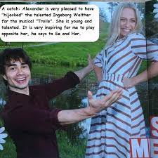 With permission by warner music norway. Alexander Rybak Und Ingeborg Walther In Allsang Pa Grensen 2019 Und Interview In Sehen Und Horen