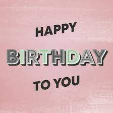 Gluckwunschkarte Frau Happy Birthday To You Retro Verjaardagskaart Retro Verjaardagskaarten