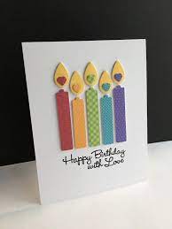 Use canva to create a custom birthday invitation your friends and family will love! I Had Gotten The My Favorite Things Make A Wish Dies A Couple Months Ago Just Getting Around Cool Birthday Cards Handmade Birthday Cards Birthday Card Design