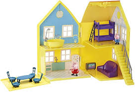 Casa infantil friends house de smoby. Peppa Pig Playset La Casa De Peppa Pig Amazon Es Juguetes Y Juegos