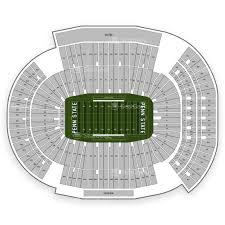 Penn State Nittany Lions Football Seating Chart Map Seatgeek