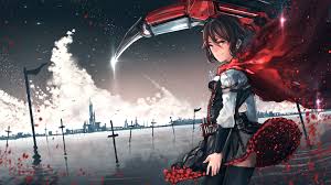 We've gathered more than 5 million images uploaded by our users and sorted them by the most popular ones. Rwby Ruby Rose Swords Clouds Red Cape Ruby Rose Wallpaper Rwby 1920x1080 Wallpaper Teahub Io