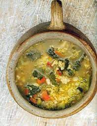 Spring Vegetable And Bean Soup Jamie Oliver So Good Easy Does Take A Lot Of Prep Chopping We Added Vermacelli Spring Soups Bean Soup Spring Vegetables