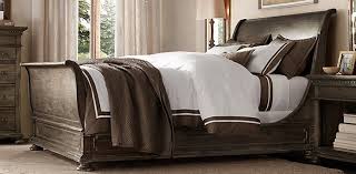 St James Sleigh Bedroom Collection Antiqued Coffee Restoration Hardware Bedroom Collection Bedroom Colors Bedroom