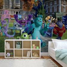 The decals can be applied almost anywhere, and removed and reused over and over again. Monsters Inc Wall Art Monsters Inc Wallpaper Mural Cars Ebay 750x750 Wallpaper Teahub Io