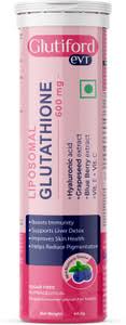 Price History of Glutiford Tablet with Glutathione, Vitamins, ALA and Grape Seed Extract For Skin & Antioxidant Support from 1mg 2237_60462