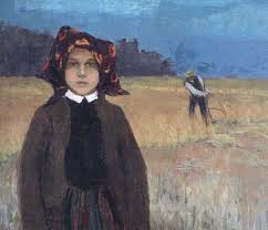 Johans Valters 1869 1932 Zemnieku Meitene Ap 1900 Audekls Ella Lnmm Kolekcija Foto Normunds Braslins Musee D Orsay Art Museum Of Fine Arts