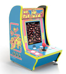 Your arcade machine arrives fully assemble Arcade1up Ms Pac Man Counter Cade The Brick